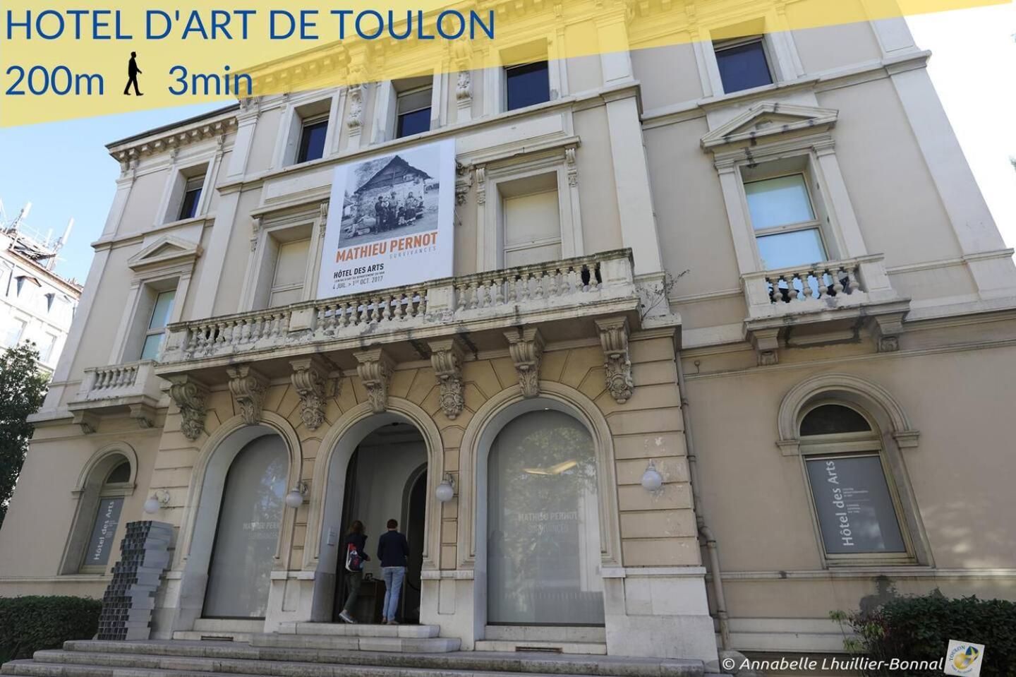 #3 Toulon Centre, Balcon, Lumineux, Stationnement Facile, Tout Confort Zewnętrze zdjęcie