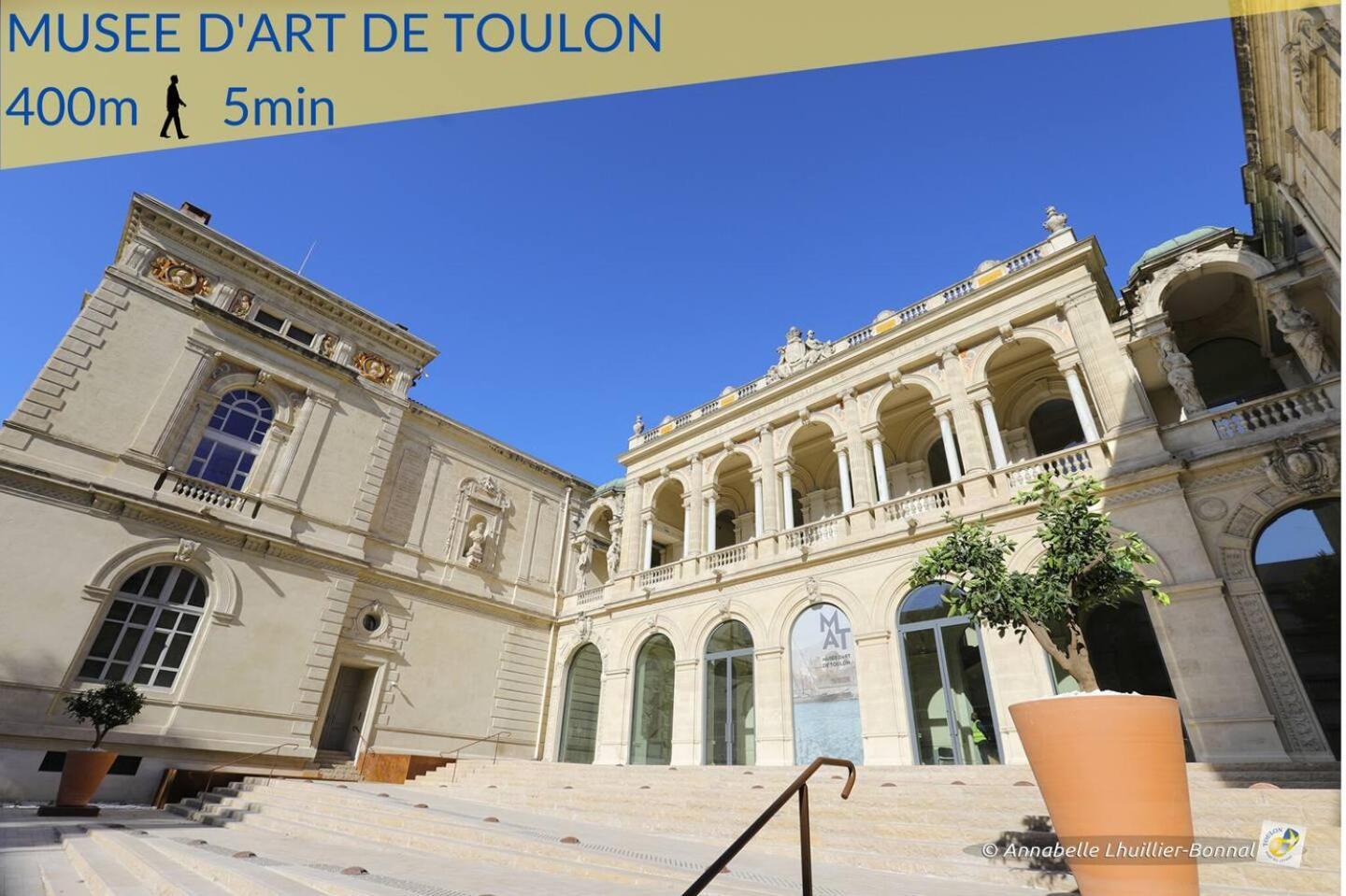 #3 Toulon Centre, Balcon, Lumineux, Stationnement Facile, Tout Confort Zewnętrze zdjęcie